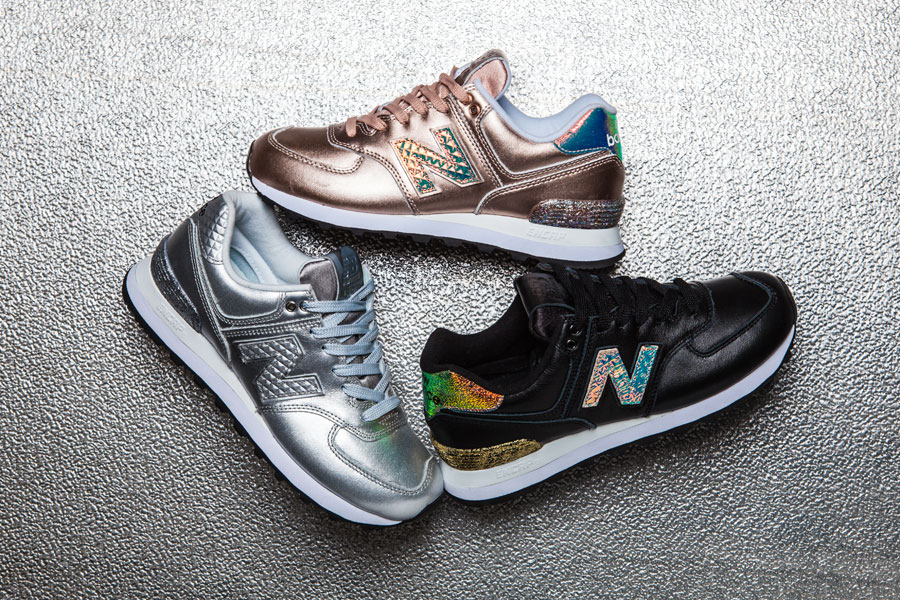 new balance rose gold glitter punk